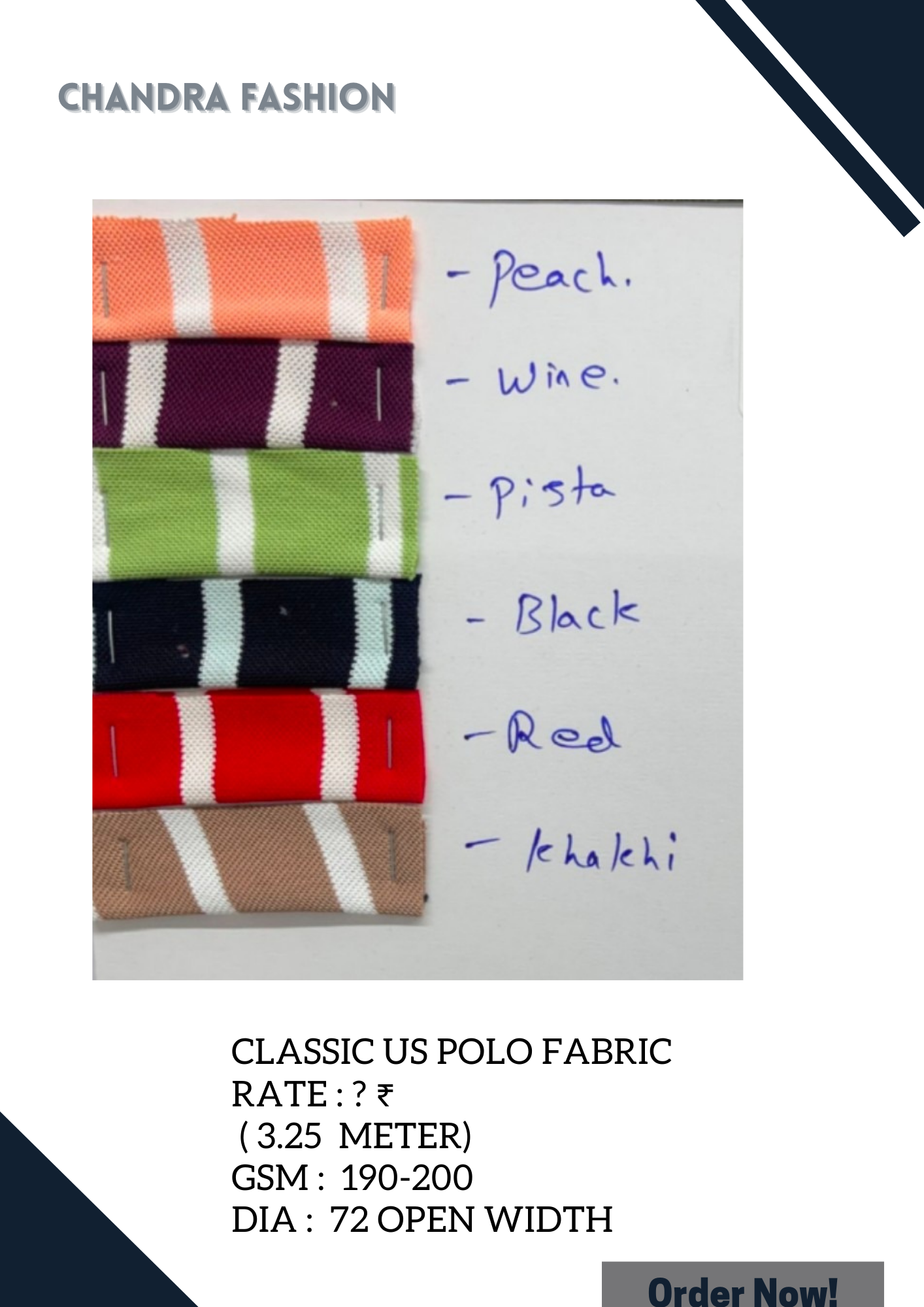 CLASIC POLO FABRIC