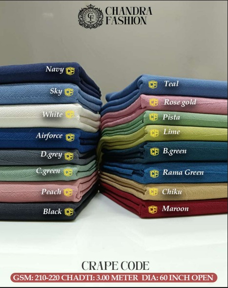 MICRO CRAPE CODE FABRIC